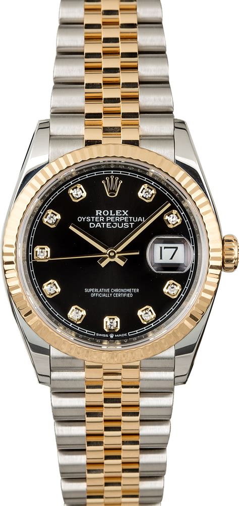 rolex datejust 116633 roman black dial|rolex 126233 price.